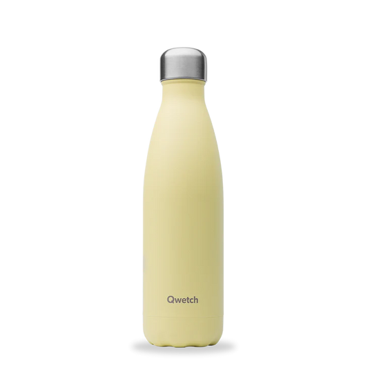 Garrafa Qwetch 500ml Amarelo Pastel