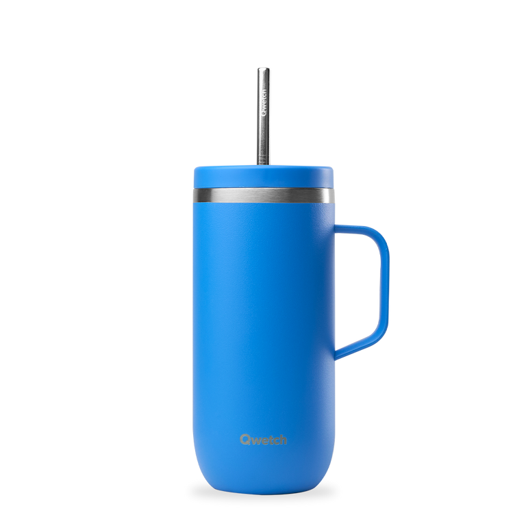 Travel Cup Isotérmico Qwecth 600ml Azul