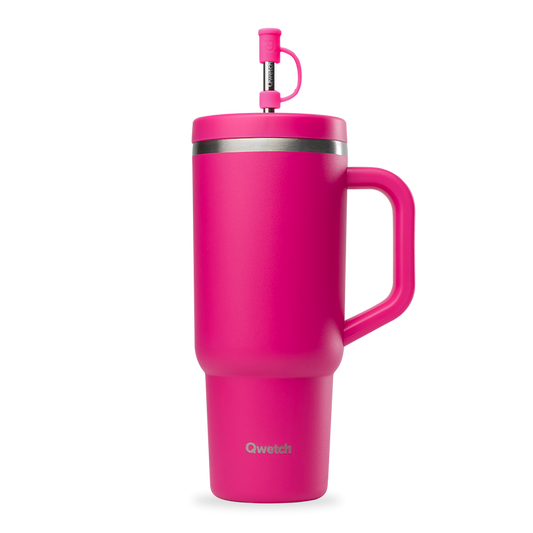 Travel Cup Isotérmico Qwecth 900ml Magenta Mate