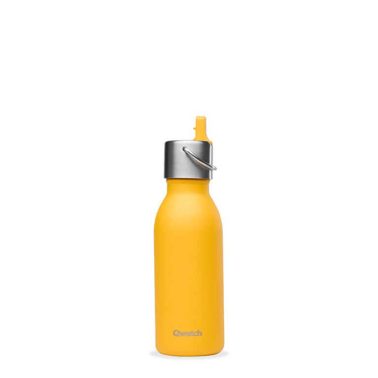 Garrafa Qwetch 350ml Amarelo