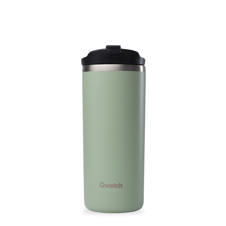 Garrafa Qwetch Travel Mug Verde Tília 470ml