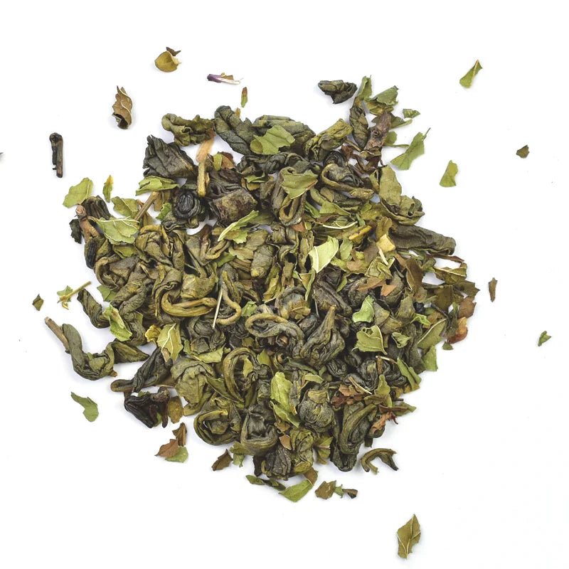 Organic Green Tea with Mint and Hibiscus