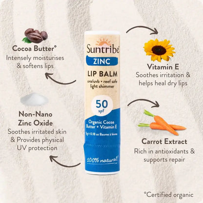 Balsamo Labial Bio FPS50 | 5gr Suntribe