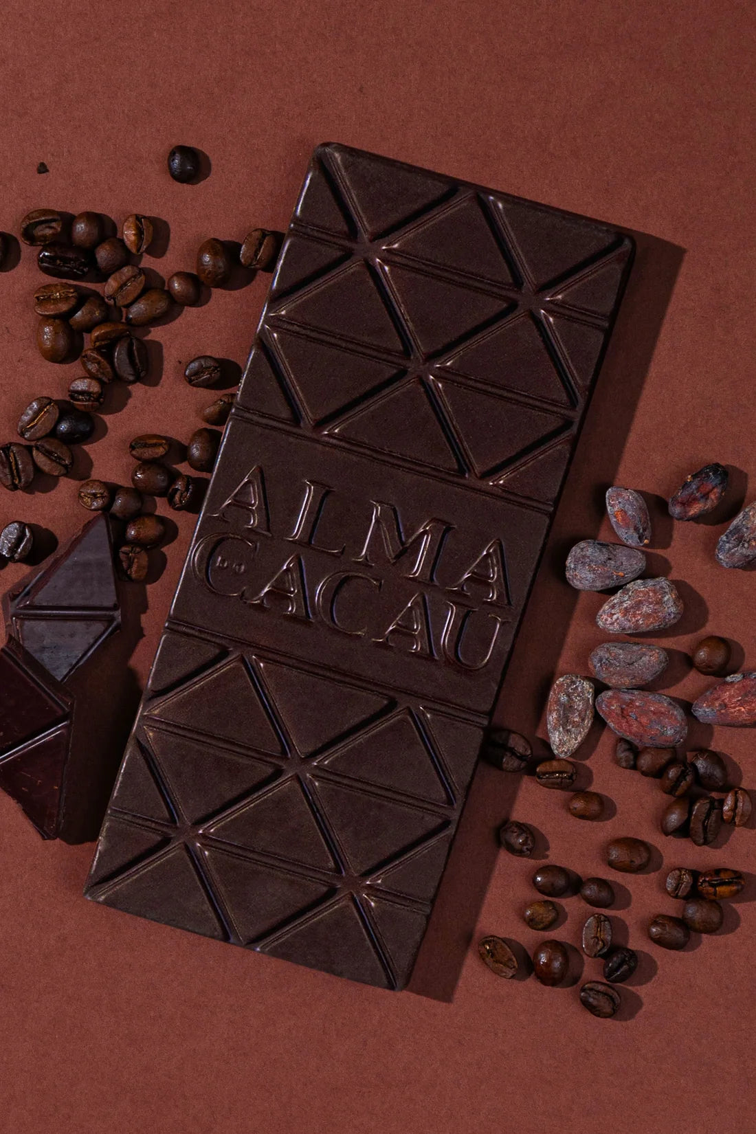 Tablete de Chocolate Negro Bio 100gr | 60% Cacau | Café