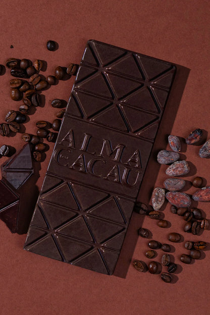 Tablete de Chocolate Negro Bio 100gr | 60% Cacau | Café