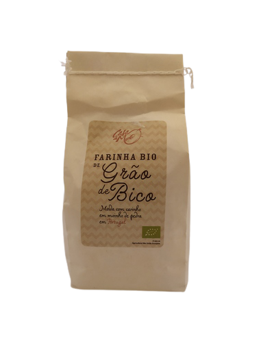 Farinha de Grão de Bico Bio 500gr | Casa da Mó