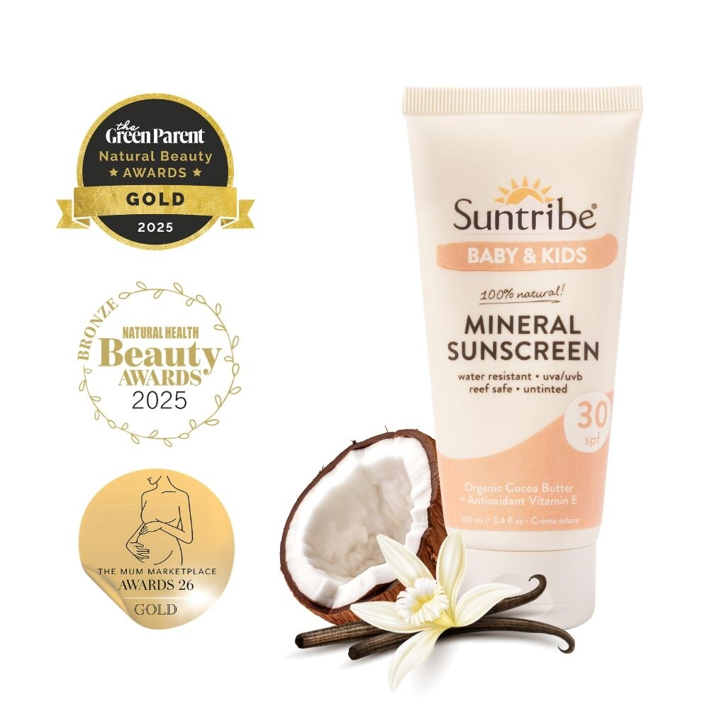 Protetor Solar Mineral Infantil FPS 30 | 100ml |  Suntribe