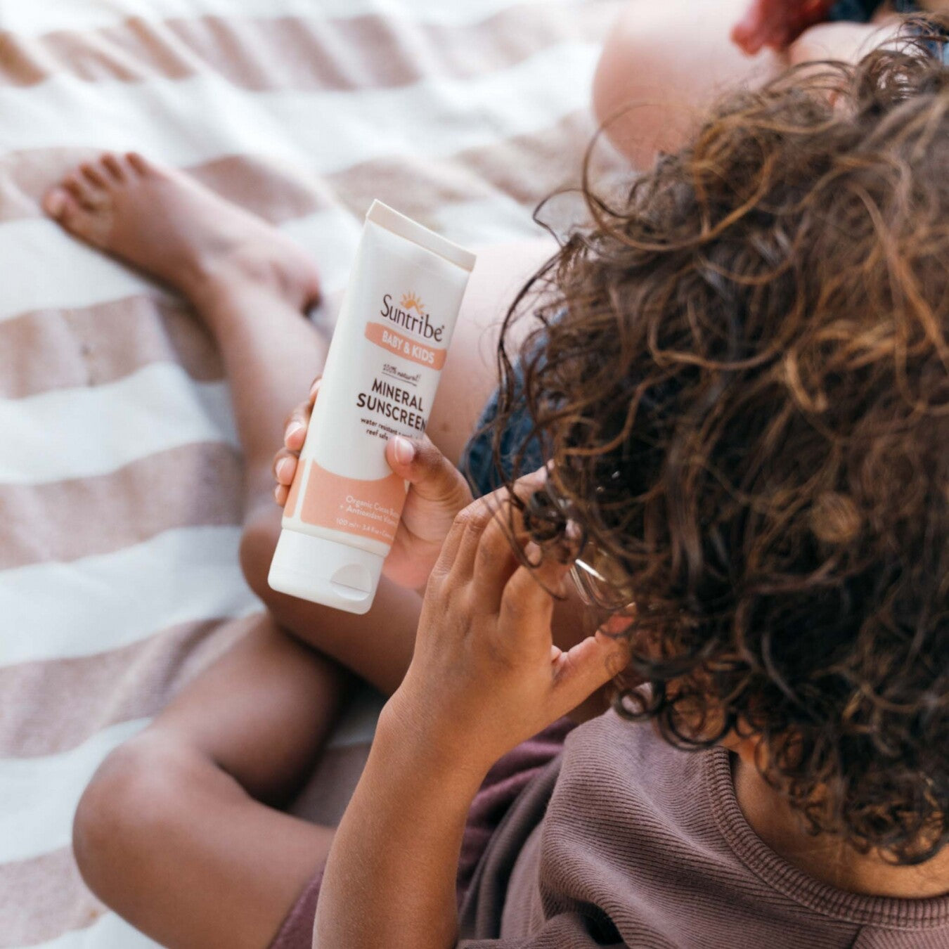 Protetor Solar Mineral Infantil FPS 30 | 100ml |  Suntribe