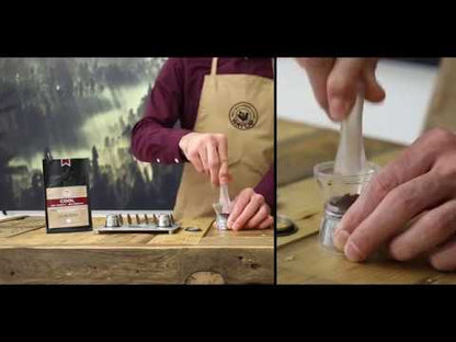 Cápsula de café reutilizable de acero inoxidable 100 % | Compatible con Nespresso | WAYCAP