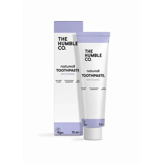 Dentífrico Natural Branqueador - Menta (com flúor) | The Humble Co.