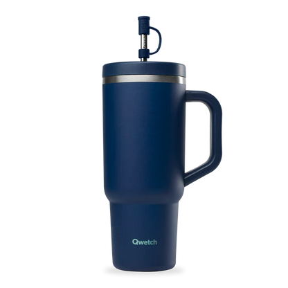 Travel Cup Isotérmico Qwecth 900ml Azul Noite