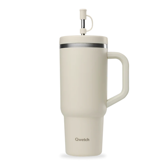 Travel Cup Isotérmico Qwecth 900ml Areia Mate