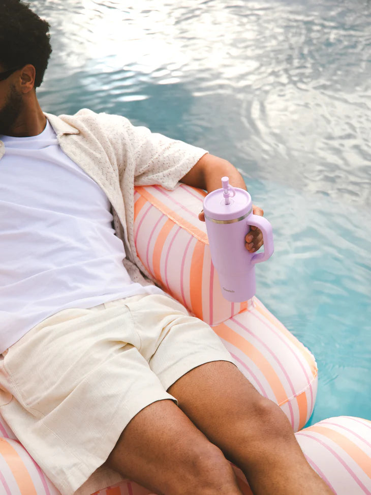 Travel Cup Isotérmico Qwecth 900ml Lavanda Mate