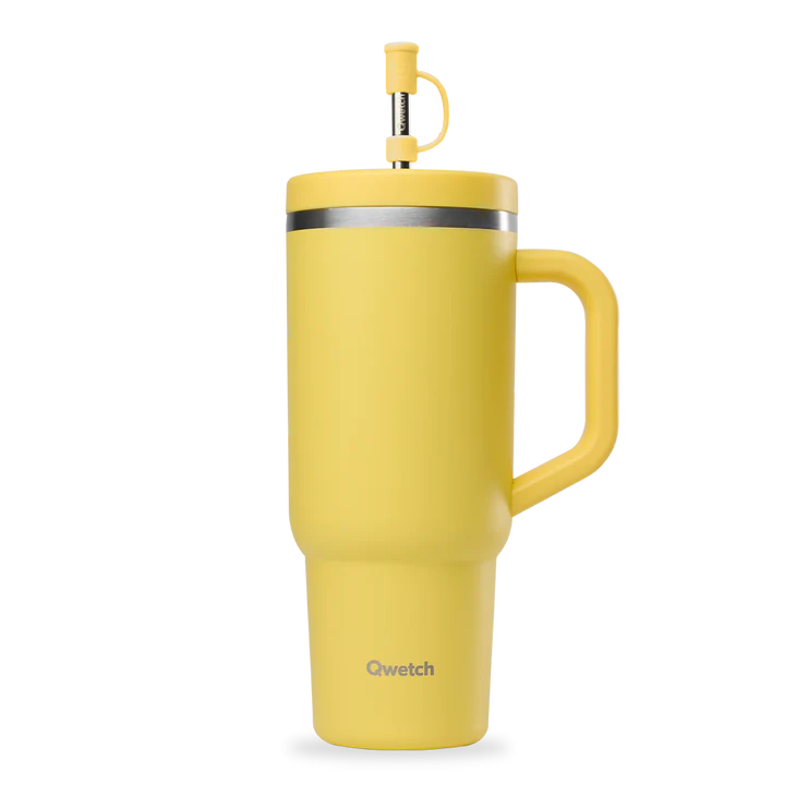 Travel Cup Isotérmico Qwecth 900ml Limão Mate