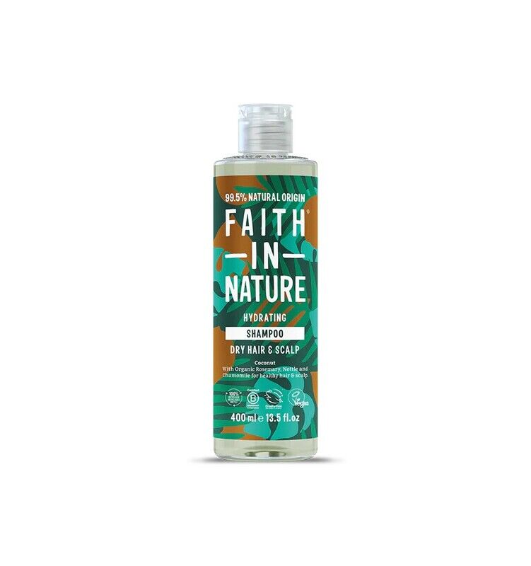 Champô de Coco 400ml | Cabelos Secos| Faith in Nature