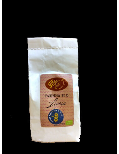 Farinha de Aveia Integral s/glúten Bio 1kg | Casa da Mó