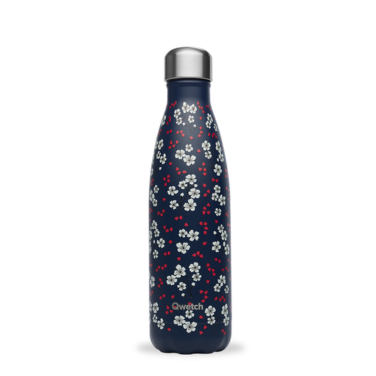 Garrafa Qwetch 500ml Hanami Azul