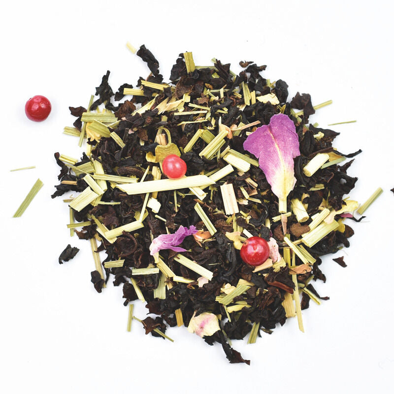 Chá Preto | Rosa Lichia e Cereja Bio
