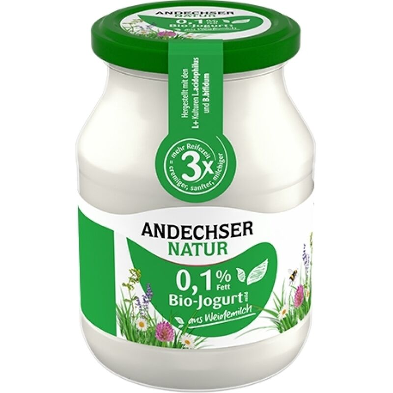 Iogurte Bio Desnatado Natural 0,1% | 500g