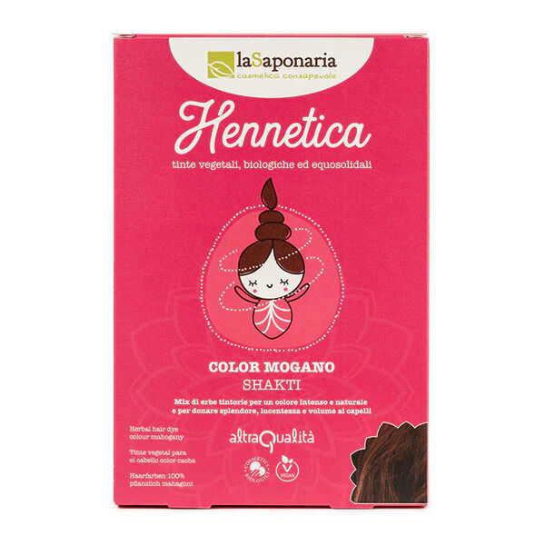 Tinta vegetal para cabelo - Cor Rosa | 100gr
