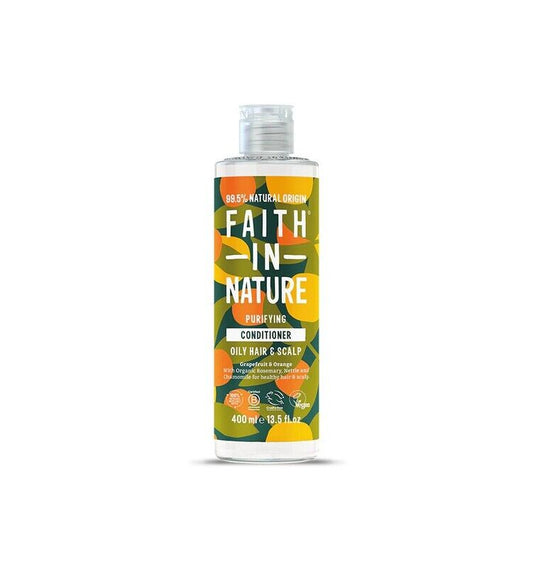 Condicionador de Laranja e Toranja 400ml | Cabelos Oleosos| Faith in Nature