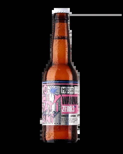 Cerveja Artesanal s/álcool | Wannabe 330ml | Musa