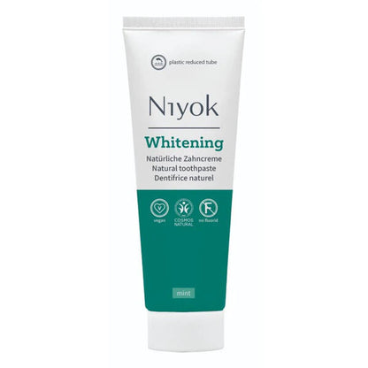 Dentifrico Natural Branqueador Menta (sem flúor) 75ml Niyok