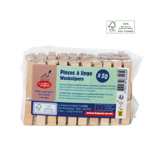 Muelles de madera | 50 unidades