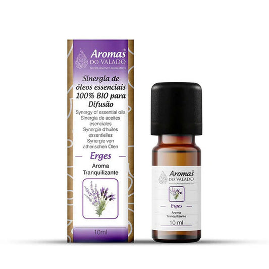 Sinergias de Óleos Essenciais | Erges (Relaxante) | Aromas do Valado