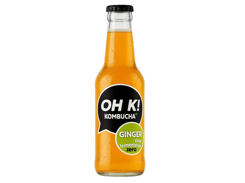 Kombucha Bio | GINGER Gengibre e Limão 330ml