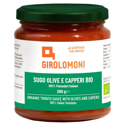 Molho Tomate Puttanesca Bio 290g
