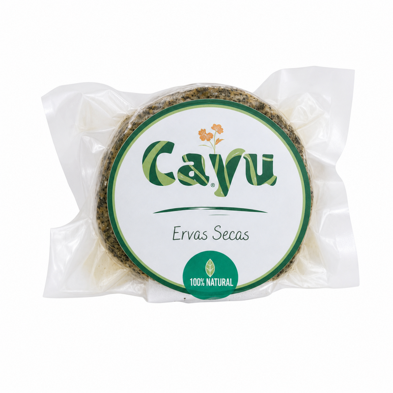 Queijo  Curado Vegan de Caju  com Ervas Secas |130gr