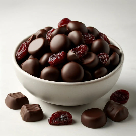 Arandos com chocolate preto Bio