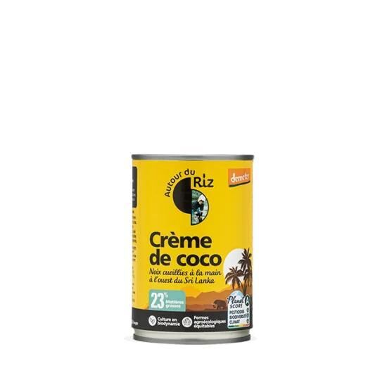 Creme De Coco 23% Mg Bio | Fairtrade E Demeter | 400 Ml