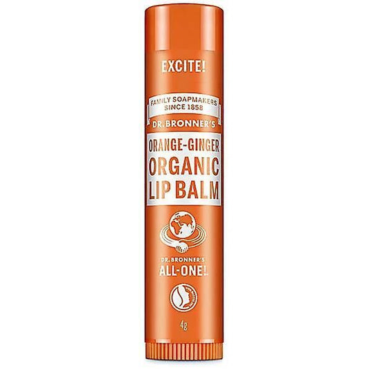 Batom de Cieiro Biológico Laranja e Gengibre I Dr Bronners