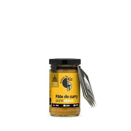 Pasta De Caril Amarelo Bio | Suave | 100 G
